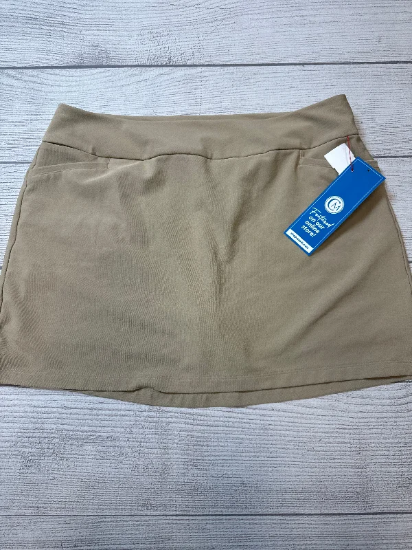 Sports pants with fitted ankles look sharp -Athletic Skirt By Adidas In Tan, Size: Xl