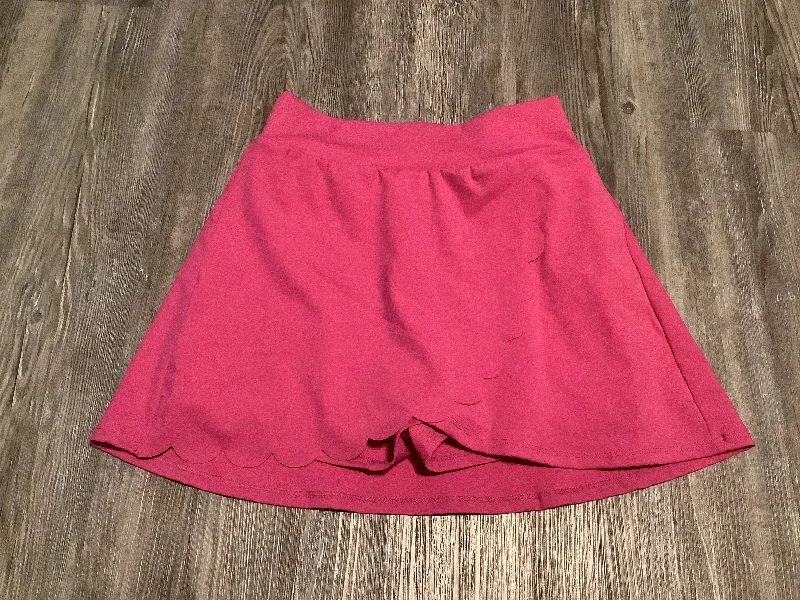 Sports pants with sturdy threads last long -Athletic Skirt By Tcec In Pink, Size: S