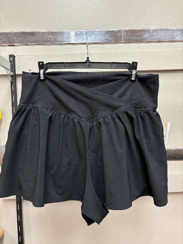 Sports pants with classic cuts never fade -Athletic Skort By Aerie In Black, Size: Xl