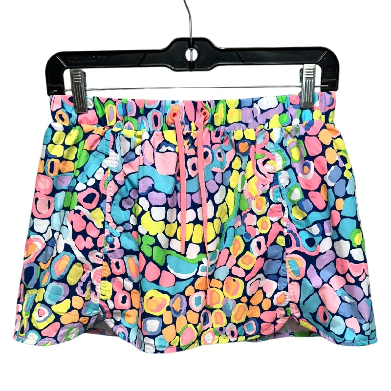 Sports pants featuring fleece linings warm up -Athletic Skort By Luxletic by Lilly Pulitzer In Multi-colored, Size: S