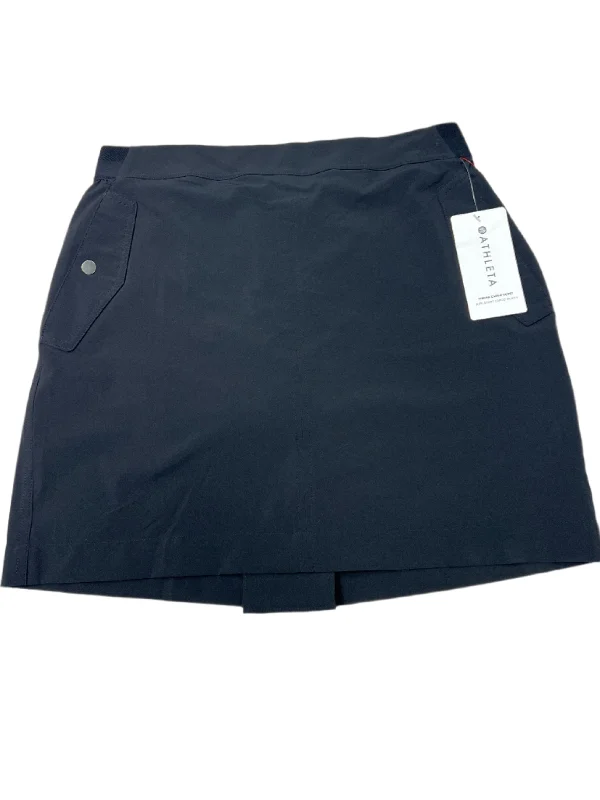 Sports pants with stretch bands flex nicely -New! Athletic Skort By Athleta In Black, Size: 14