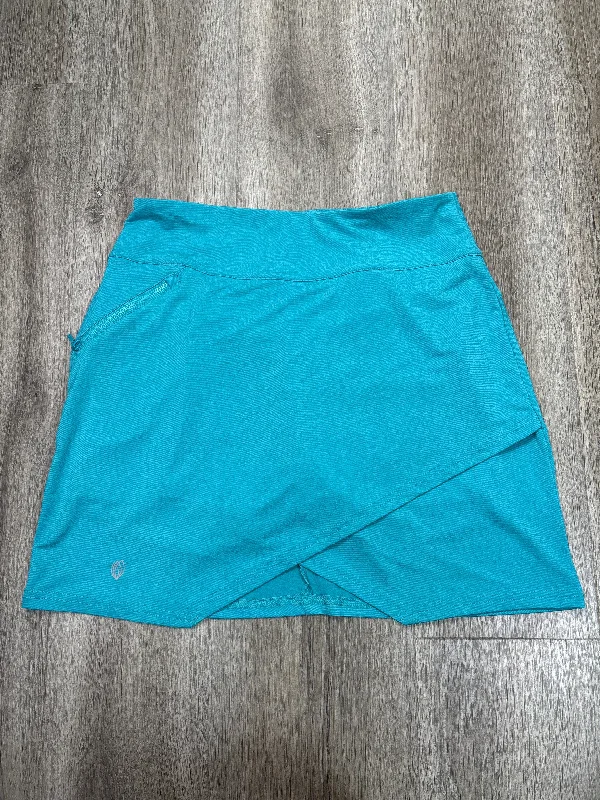 Sports pants for every sport adapt well -Athletic Skort By Clothes Mentor In Blue, Size: S