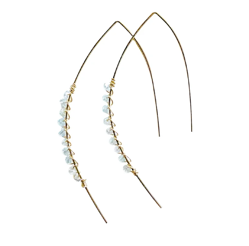 Hoop earrings with luxe velvet finishes for a rich and luxurious touch-Berkeley Earrings