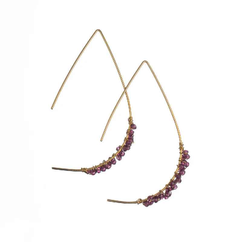 Hoop earrings with oversized designs for a bold, fashion-forward statement-Marie Earrings