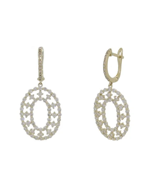 Best hoop earrings with geometric cuts for a sharp, modern appeal-Diana M. Diamond Earrings