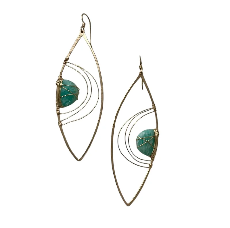 Hoop earrings with pearl accents for a chic and classic style-Lynn Earrings