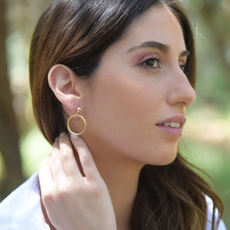 Hoop earrings with abstract shapes for an artistic and creative touch-PAXE