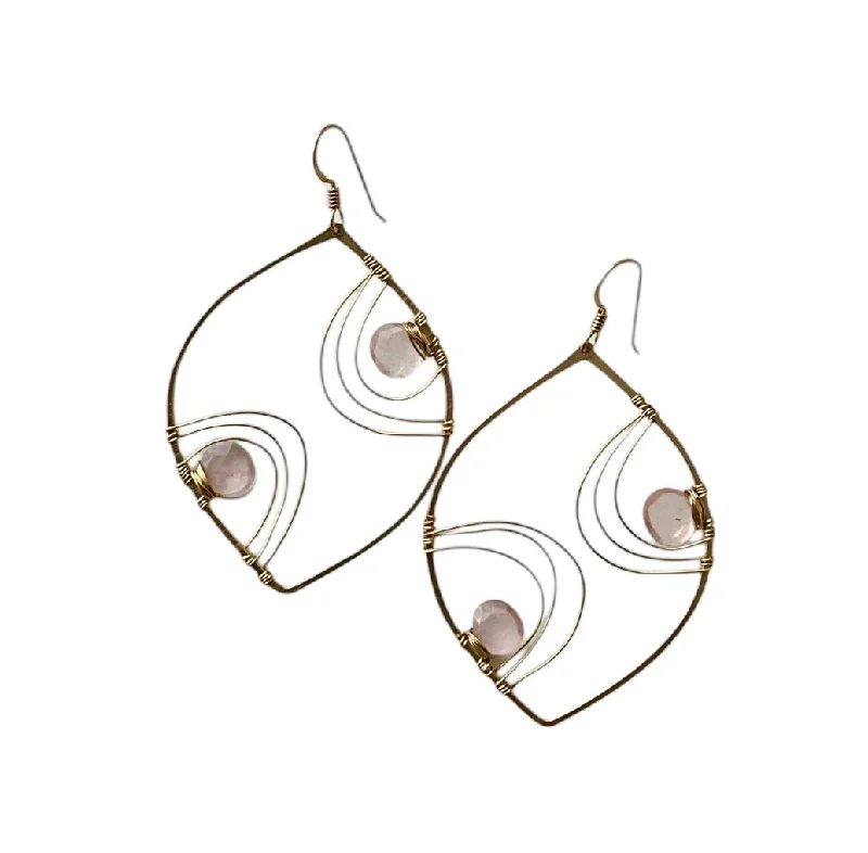 Best hoop earrings with baroque pearls for a luxurious and elegant vibe-Palmer Earrings