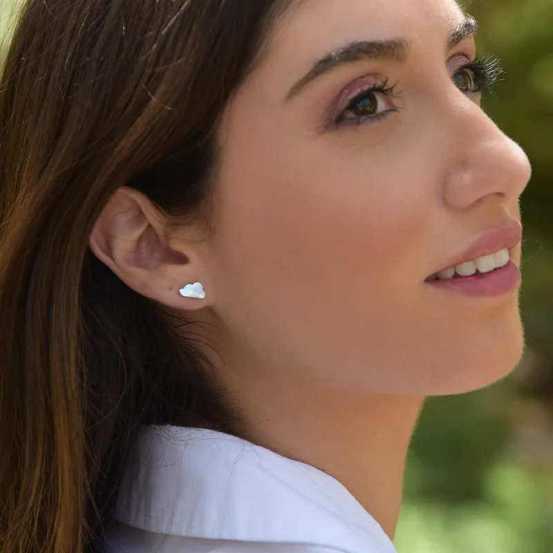 Hoop earrings with multi-tone finishes for a colorful and layered effect-ROSA