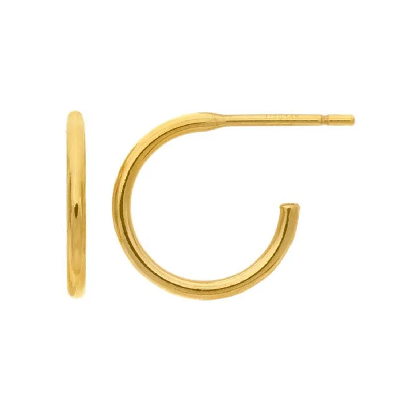 Hoop earrings with oversized designs for a bold, fashion-forward statement-Classic 3/4 Hoops