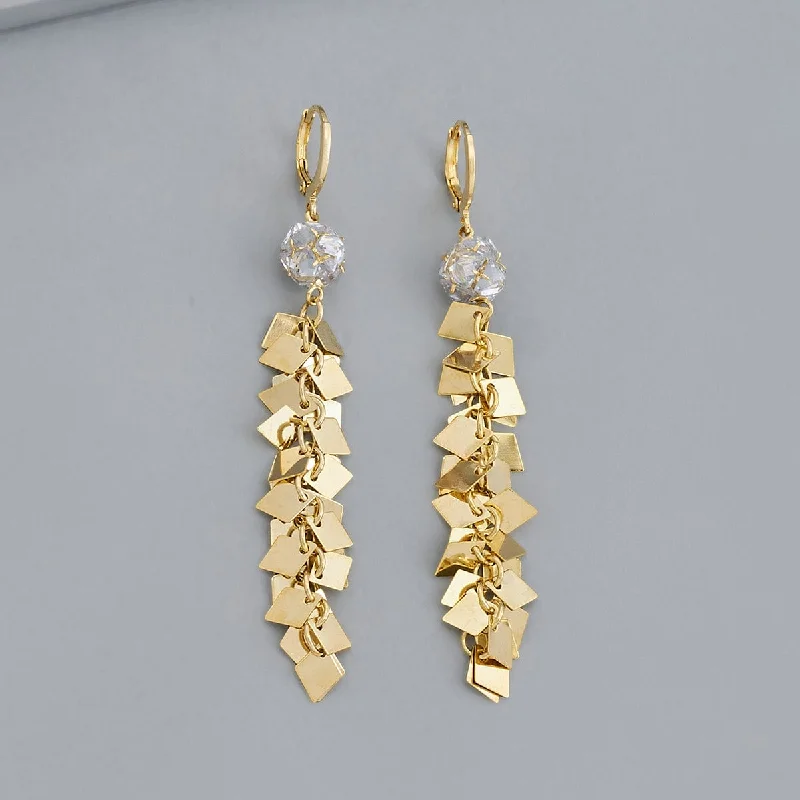 Best hoop earrings with vintage coins for a retro, antique-inspired style-Trendy Earring 166590