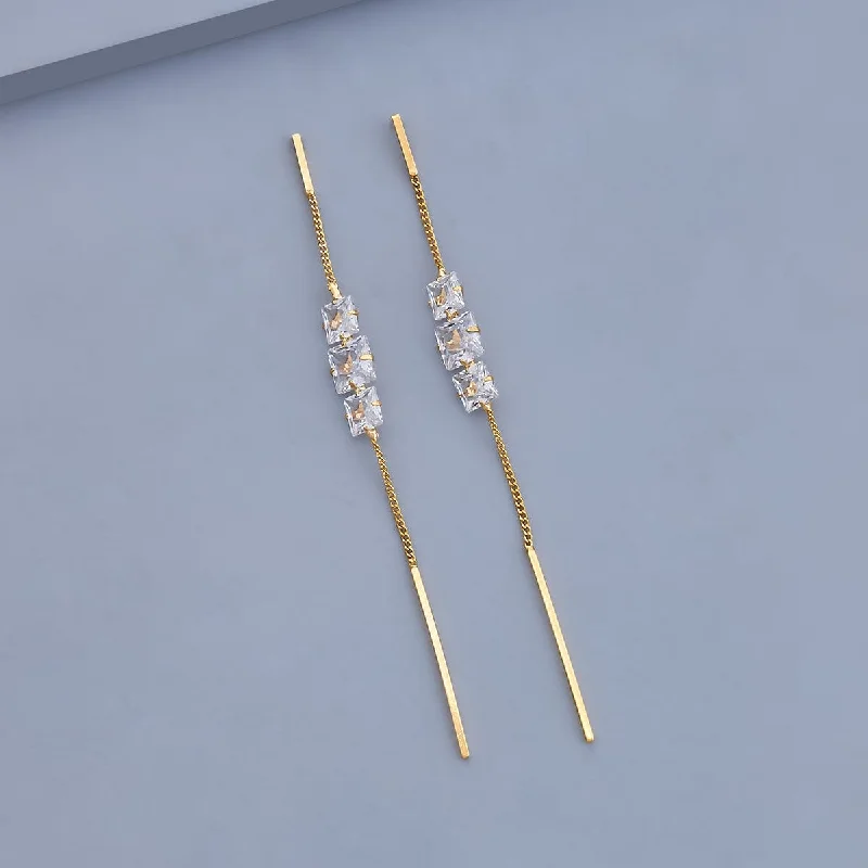 Best hoop earrings with stacked layers for a dimensional and bold look-Trendy Earring 169193